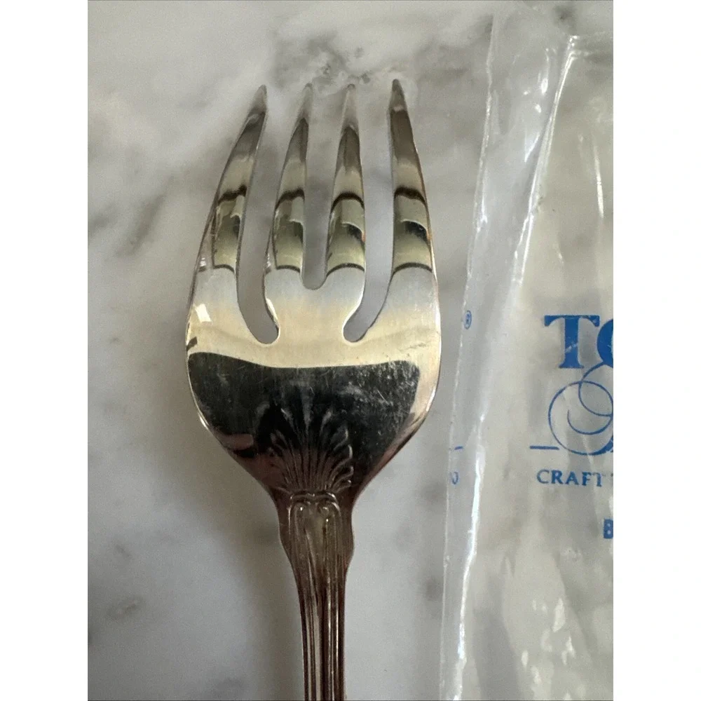 Towle BOSTON SHELL Silverplate Salad Fork